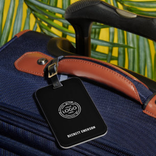 Modern Logo  Luggage Tag