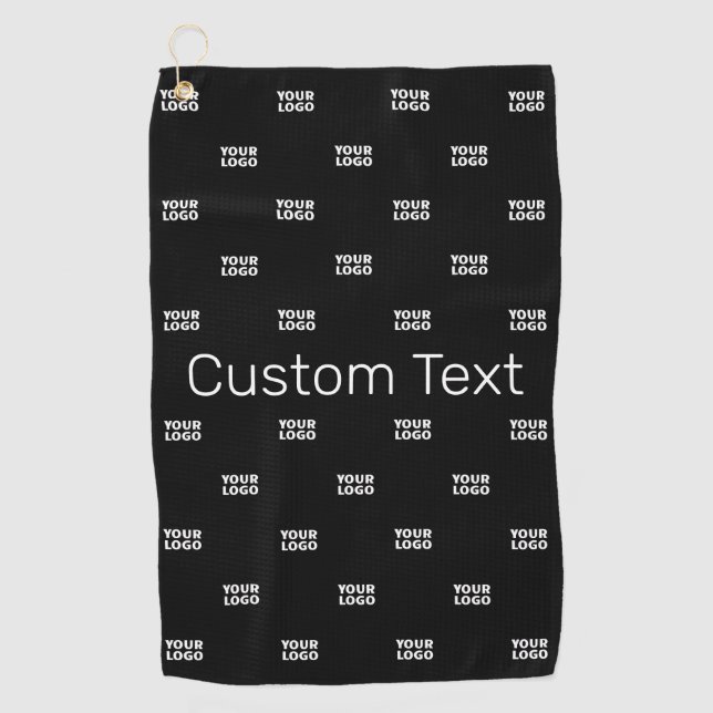 Modern Logo or Design Pattern with Any Image  Golf Towel (Front)