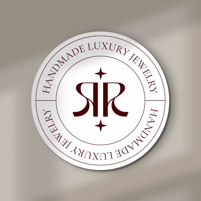 Modern Logo Product Packaging Sticker (Creator Uploaded)