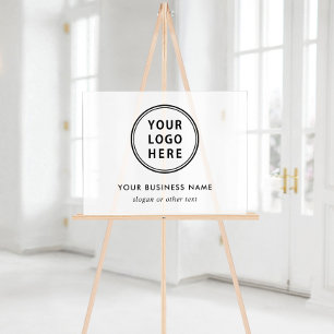 Modern Logo Promotional Frosted Acrylic Sign