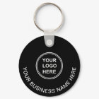 Modern Logo QR Code Promotional Black