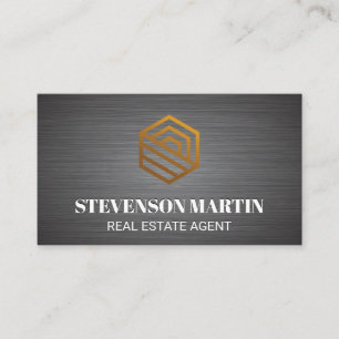 Modern Logo Real Estate House Design Business Card