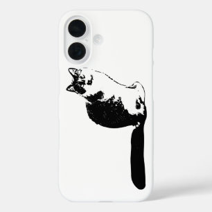 Modern Long‑Haired Cat iPhone Case