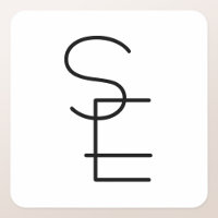 Modern Looking Overlapping Initials