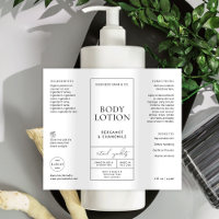 Modern Lotion Body Wash 8 OZ Cosmo Bottle Label
