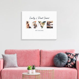 Modern LOVE Canvas Print