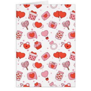Modern Love Design Happy Valentine’s Day Red Heart