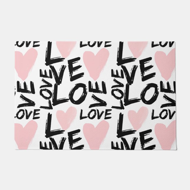 Modern Love Doormat (Front)