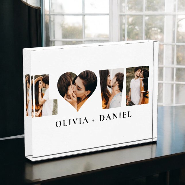 Modern LOVE Heart Photo Instagram Valentine's Day Block (Creator Uploaded)