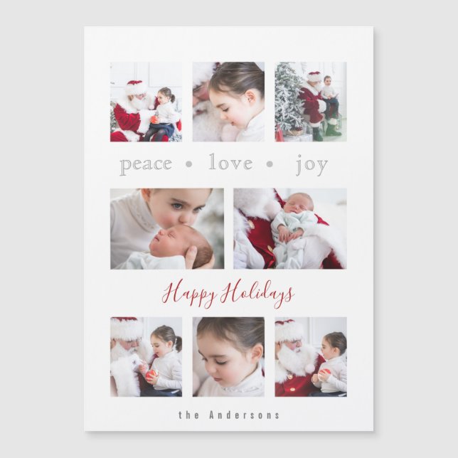 Modern Love Joy Peace Multi-Photo (Front)