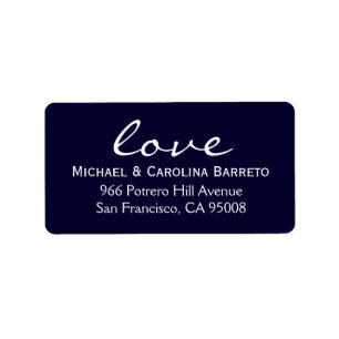 Modern Love - Navy Label