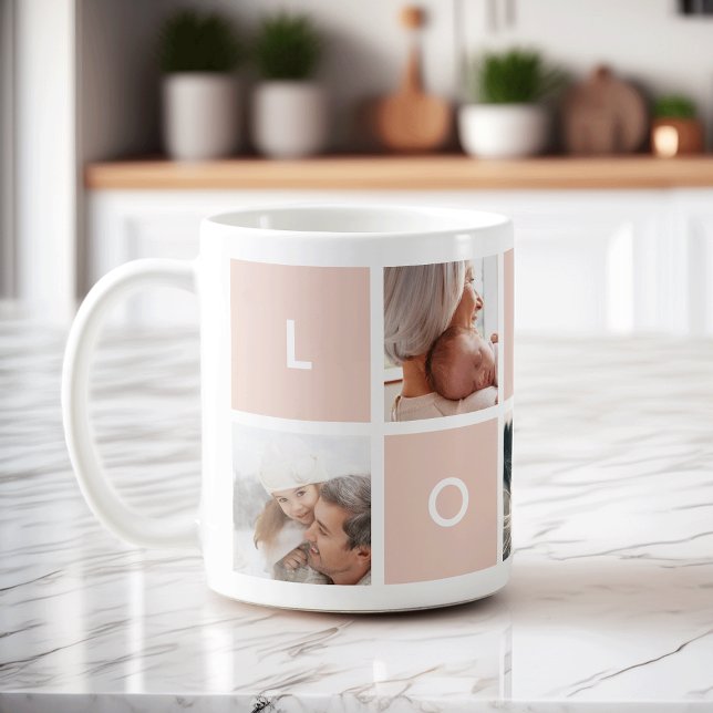 Modern Love | Photo Collage Mug (Creator Uploaded)