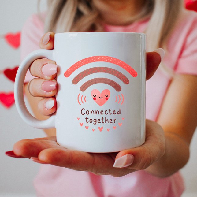 Modern Love Valentine Coffee Mug (Creator Uploaded)
