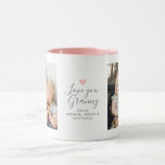 Modern "Love you Granny" 2-Photo Mug<br><div class="desc">Modern personalized mug,  featuring 2 photos with "Love you,  Granny" in handwritten script (not editable) and grandchildren's names in a simple font (fully editable). If you need any help customizing this,  please contact me using the message button below and I'll be happy to help.</div>