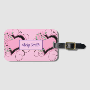 Modern Love Your Name Luggage Tag