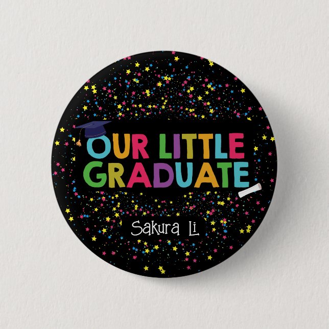 Modern Lovely 6 Cm Round Badge (Front)