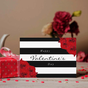 Modern Luxe Happy Valentine's Day Holiday Card