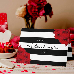 Modern Luxe Happy Valentine's Day Holiday Card