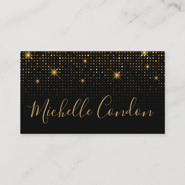 Modern Luxury Business Card (Front)