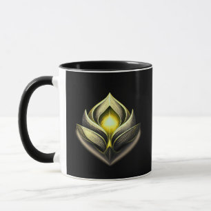 Modern Luxury Emblem   Clean Abstract Design Mug