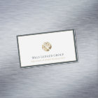 Modern Luxury Logo Grey Border