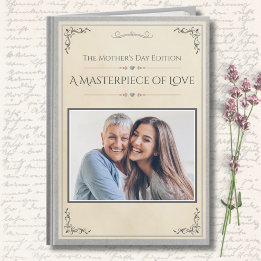 Modern Luxury Storybook Premium Mother's Day Card