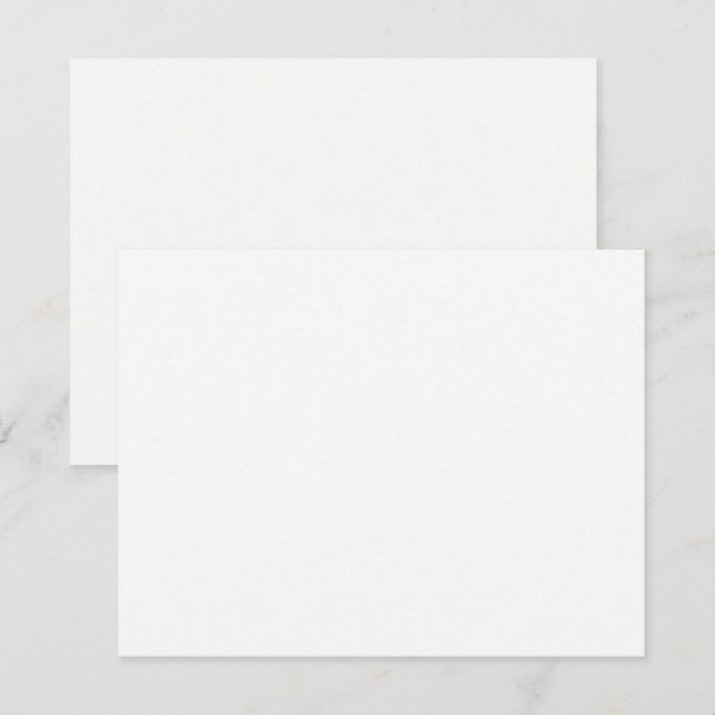 Modern Luxury Wedding Personalisation Invitation (Front/Back)