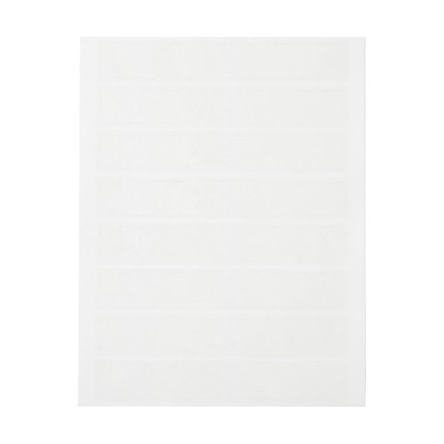 Modern Luxury Wedding Personalisation Wrap Around Label (Sheet)