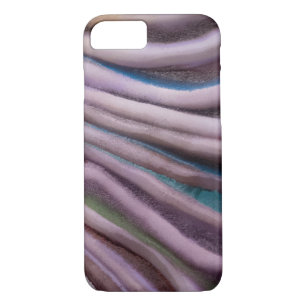 modern macro painted swirl abstract iPhone 8/7 case