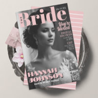 Modern Magazine Cover Bridal Shower