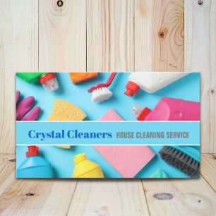 Modern Maid Services Housekeeping Housekeeper Business Card