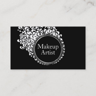 Modern Makeup Artist Beauty Salon Business Card