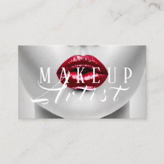 Modern MakeUp Artist Business Card