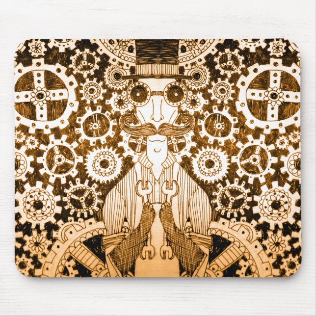 Modern man mouse pad (Front)