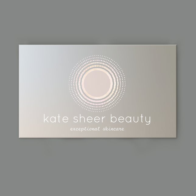 Modern Mandala Circle Logo, Beauty Salon Business Card (Creator Uploaded)