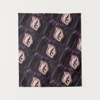 MODERN Mandala COLOR PINK EYE TAPESTRY