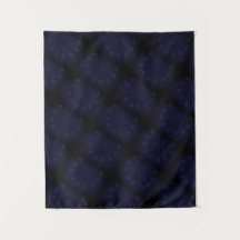 MODERN Mandala LINES -  PINK PLUE ROSE  Tapestry