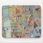 Modern Map of New York I Mouse Pad<br><div class="desc">A modern map of New York City in bright,  vibrant colours. Artist: Nikki Galapon</div>
