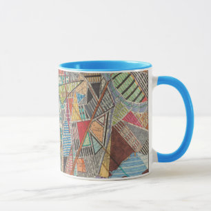 Modern Map of New York I Mug