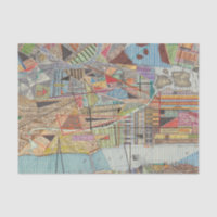 Modern Map of New York I