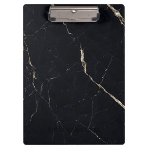 Modern Marble Designer Personalised Clipboard