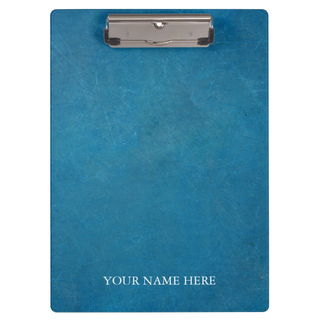 Modern Marble Designer Personalised Clipboard (Front)