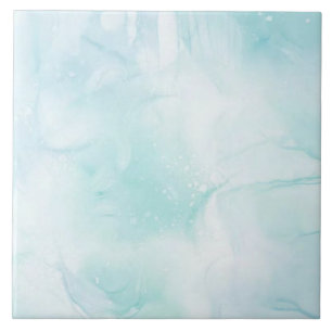 Modern Marble Light Blue Ceramic Tile