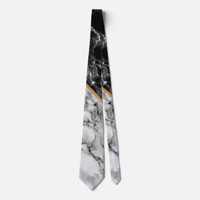 Modern Marble Neck Tie (Front)