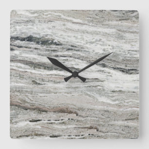 Modern Marble Pattern Kitchen Clocks
