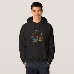 Modern Mardi Gras Hoodie