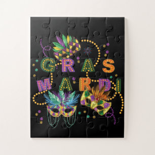 Modern Mardi Gras Jigsaw Puzzle