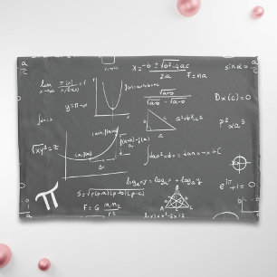 Modern Math Pattern  Pillowcase