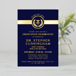 Modern MD Doctor of Medicine Med School Graduation