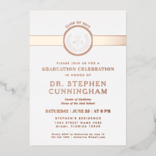 Modern MD Doctor of Medicine Med School Graduation